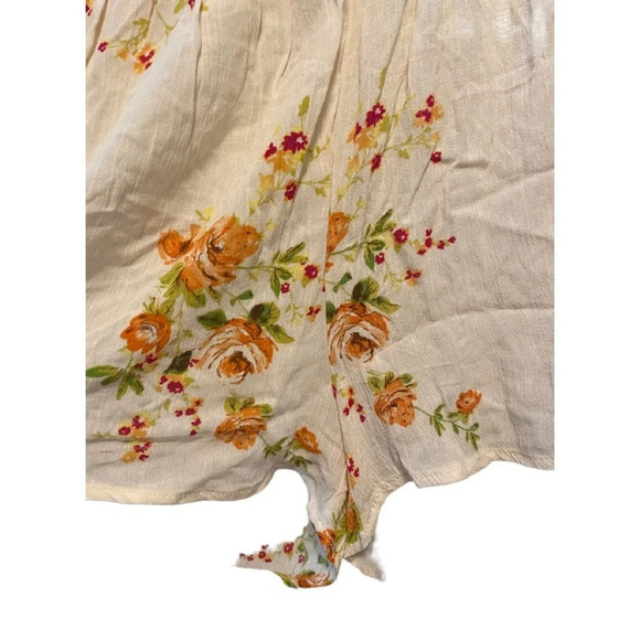 NWT Peach Royal Floral Short Romper - Picture 5 of 10